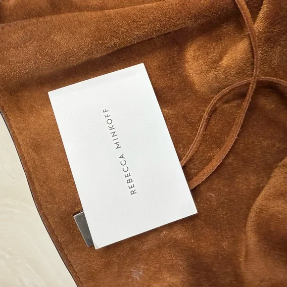 Rebecca Minkoff Brown Suede Shoulder Bag - Picture 4 of 7